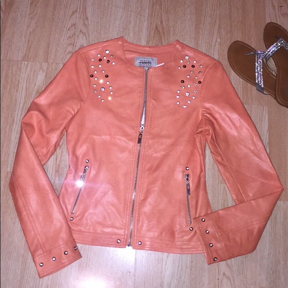 BKE OUTFITTERS🧡 NWT zip up embellished jacket! XS - Picture 2 of 8